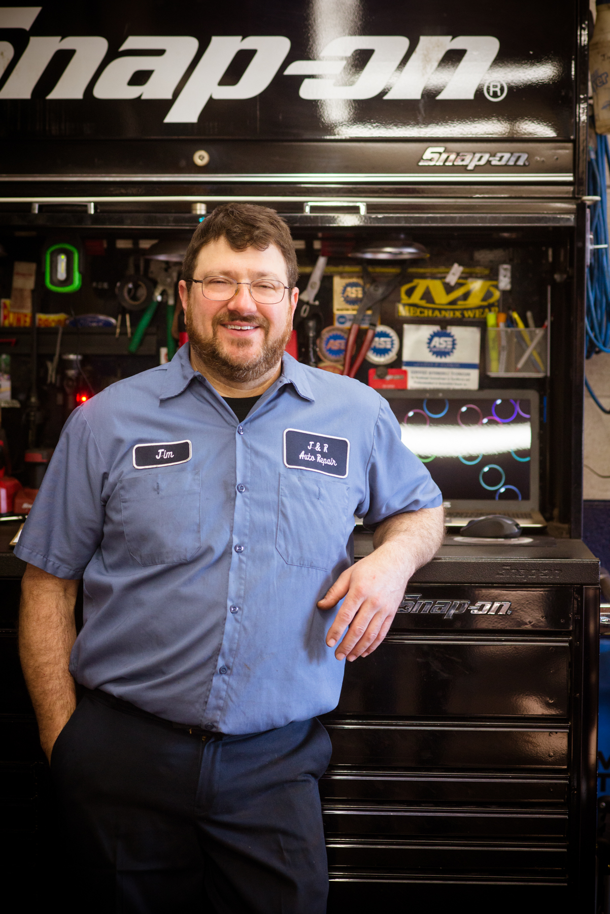 Auto Technician Jim Floros